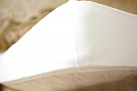 Простыня-чехол Palette Grass с юбкой 160x200x40