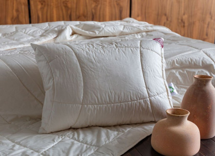 Подушка ORGANIC COTTON GRASS регулируемая 50x68