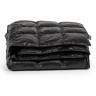 Дорожный плед пуховый Travel Plaid&Pillow Grass Black 140x200