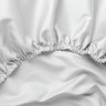 3616050 Постельное белье Ash grey Allure Grass Евро простыня на резинке