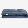 Дорожный плед-одеяло пуховый Travel Plaid Grass Indigo 140x200