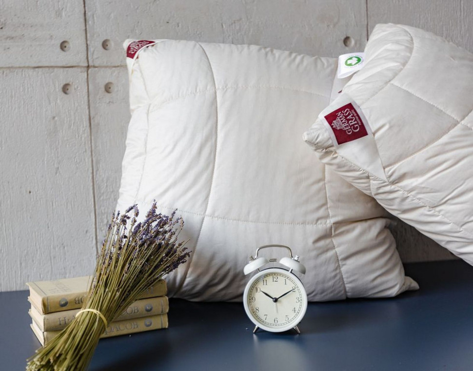 Подушка ORGANIC HEMP GRASS регулируемая 68х68