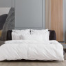 471805070 Постельное белье Alpine White Allure Grass Евро простыня на резинке