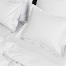 471805070 Постельное белье Alpine White Allure Grass Евро простыня на резинке