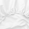 471805070 Постельное белье Alpine White Allure Grass Евро простыня на резинке