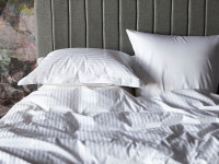 Постельное белье Strip Palette Grass Семейный