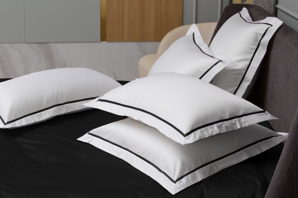 Наволочки с узкой отделкой Alpine Dark Onyx Allure Grass 50х70 (2шт)