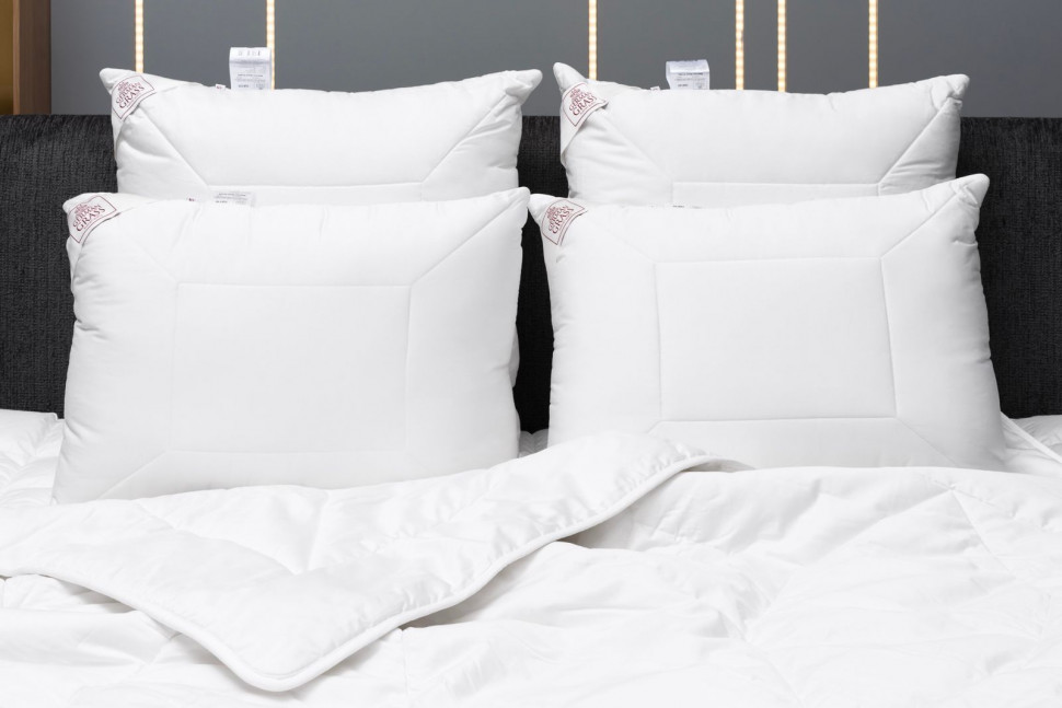 Подушка MERINO WOOL GRASS регулируемая 50x68