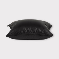 Дорожная подушка-трансформер с пуховым наполнителем Travel Pillow Grass Black 33х45