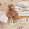 Одеяло для детей Бамбуковый медвежонок с кружевом