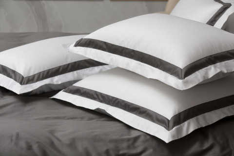 Наволочки с широкой отделкой Alpine Graphite Allure Grass (50*70 2шт.)
