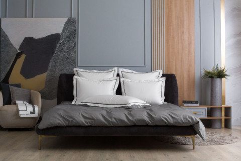 Наволочки с узкой отделкой Alpine Graphite Allure Grass 70х70 (2шт)