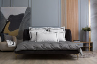 Наволочки с широкой отделкой Alpine Graphite Allure Grass 50х90 (2шт)