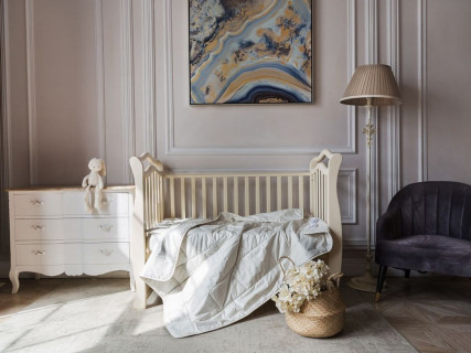 Одеяло BABY ORGANIC LINEN GRASS всесезонное Light 100x150