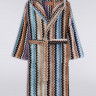  Adam chevron махровый халат из хлопка с капюшоном 160 Missoni