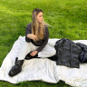 Сапожки-носочки Пуховые Travel Black 36-39   