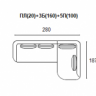 Диван ROMANO Linea Home  