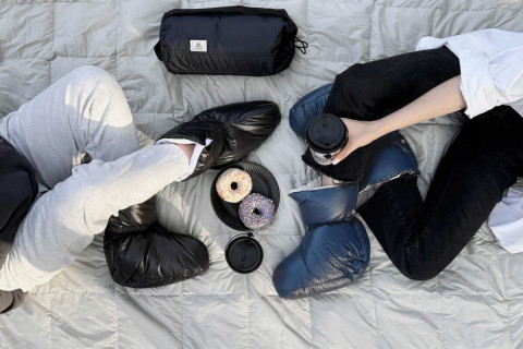 Сапожки-носочки Пуховые Travel Black 40-45