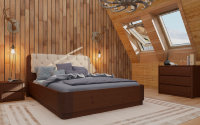 Кровать Wood Home 1 (с подъемным механизмом)