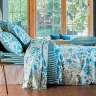 Комплект постельного белья WATER GARDEN bleu BLANC Des Vosges