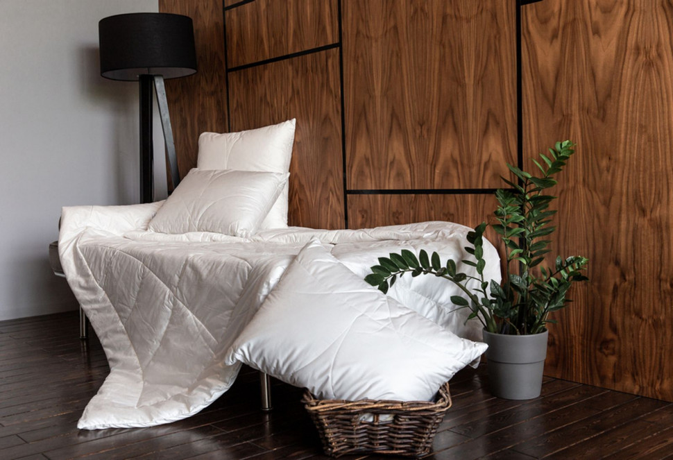 Одеяло CAMEL WOOL GRASS теплое 150x200