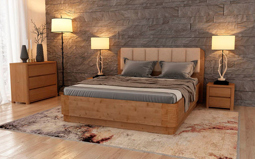 Кровать Wood Home 2 (с подъемным механизмом) 