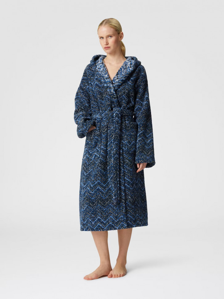 AZUL халат из махрового хлопка blue 150 Missoni  