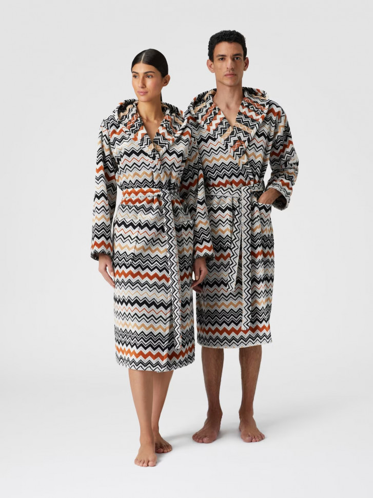  Bernard из махрового хлопка с зигзагообразным рисунком 160 Missoni