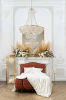 Постельное белье CREAMY WHITE GRASS Семейный