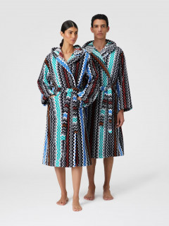  Neoclassic халат из махрового хлопка с зигзагообразным рисунком 160 Missoni 