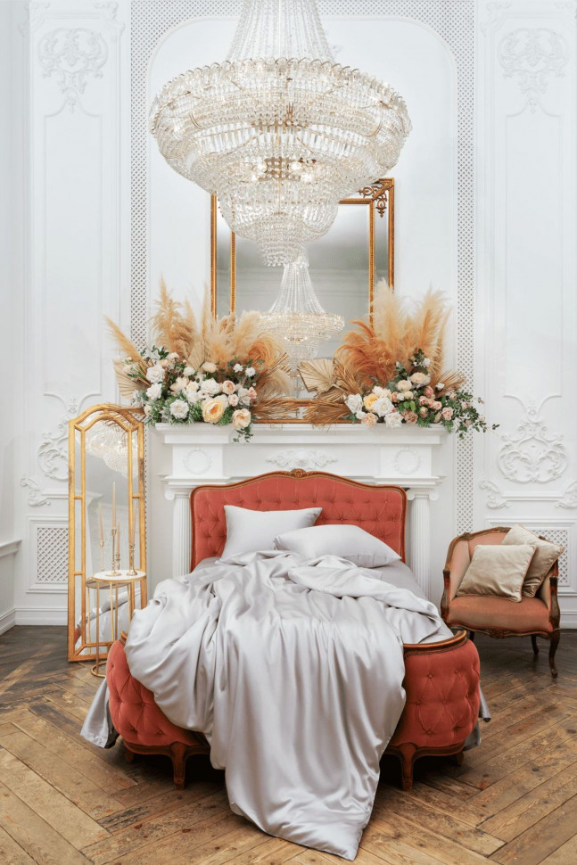 Пододеяльник SILVERY GREY GRASS 200x220