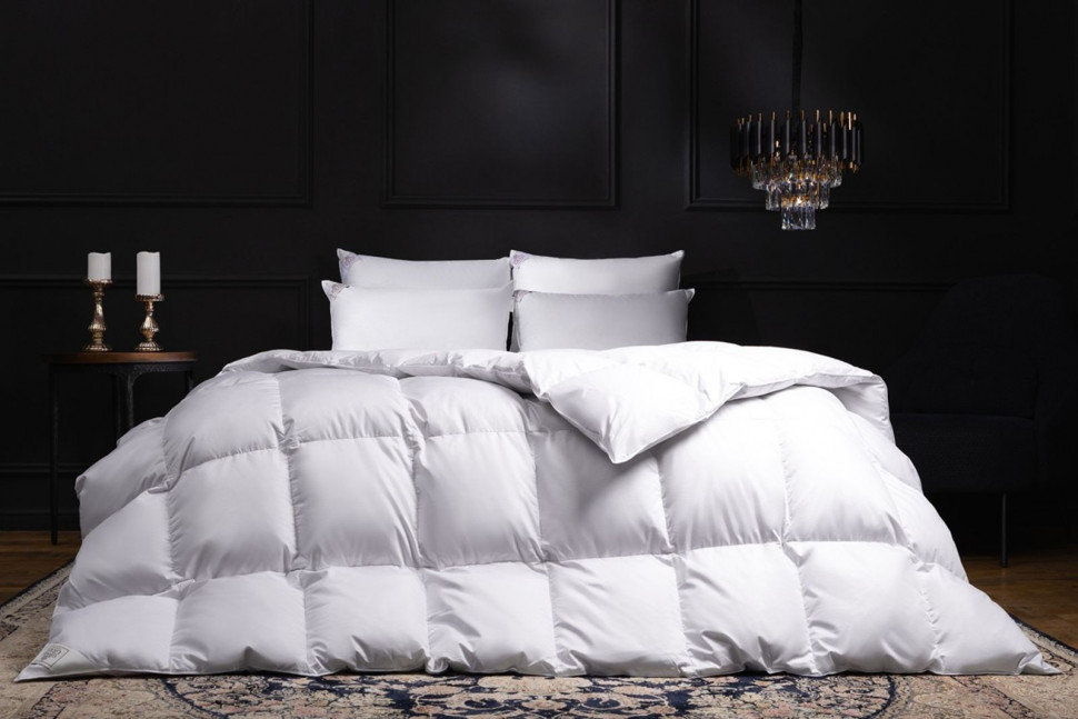 Одеяло из пуха гаги EXCLUSIVE COTTON EIDER DOWN теплое 260х240