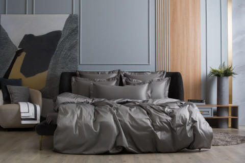 Простыня на резинке Graphite Allure Grass 200х200х40