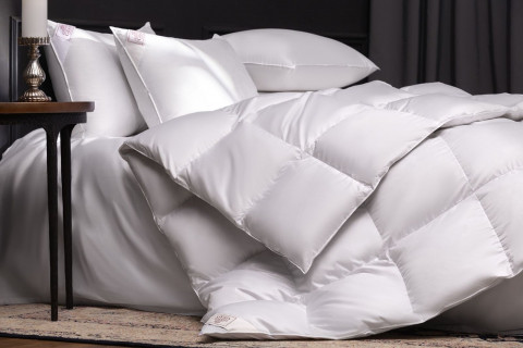 Подушка из пуха гаги EXCLUSIVE COTTON EIDER DOWN средняя 50x68