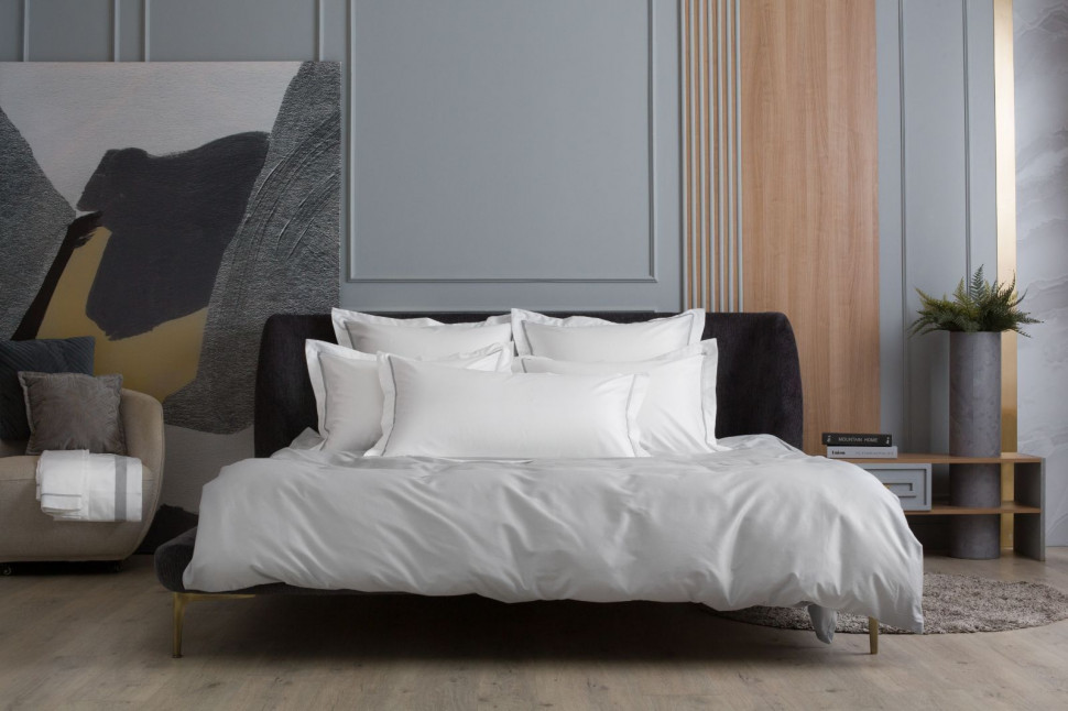 Наволочки с узкой отделкой Alpine Ash Grey Allure Grass 50х70 (2шт)