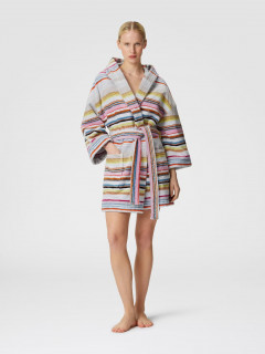 Moonshadow хлопчатобумажный махровый халат  с люрексом Missoni  