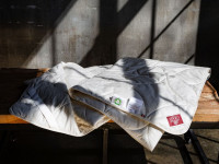 Наматрасник MATTRESS ORGANIC LINEN GRASS легкий 90х200