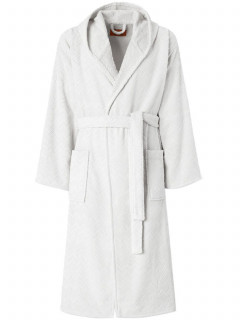  Махровый халат Chalk из хлопка с узором «зигзаг» 20