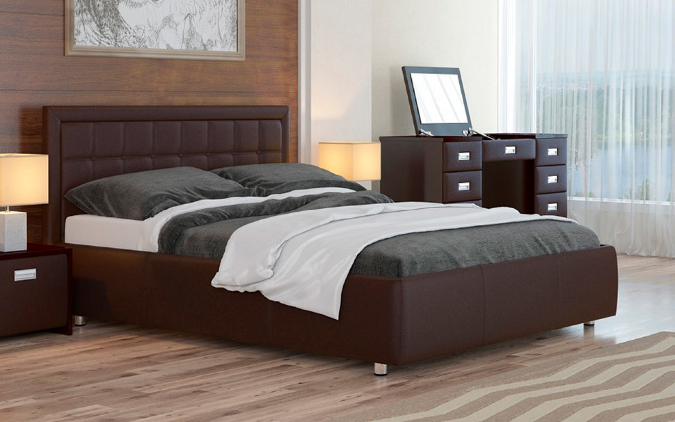 Кровать Veda 2 Brown