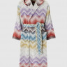 Marea махровый халат из хлопка с капюшоном 100 Missoni   