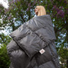 Дорожный плед – одеяло пуховый Travel Plaid Grass Graphite 140х200