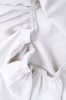 Простыня на резинке NOBLE TRADITIONS GLACE WHITE GRASS 200х200х40