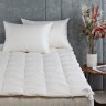 Наматрасник пуховый DOUBLE COMFORT GRASS кассетный 160x200