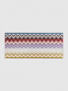 Коврик для ванной Marea из 100% хлопка с узором «зигзаг», 70x160 см, 1000 г/м²,  Missoni  
