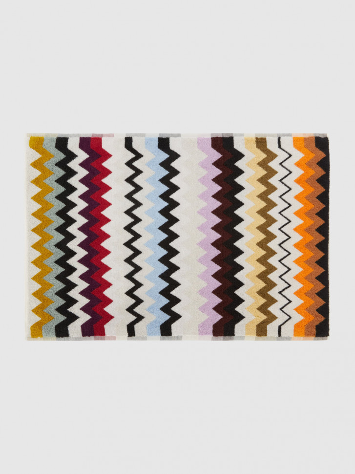 Коврик для ванной Murrina из 100% хлопка с узором «зигзаг», 90x60 см  Missoni  