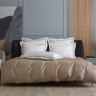 Наволочки с узкой отделкой Alpine Caramel Beige Allure Grass (2 шт)