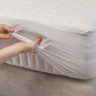 Наматрасник MATTRESS COTTONWASH GRASS с сетчатой юбкой 90x200x40
