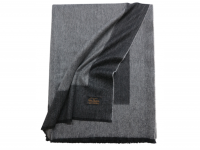 Плед Glen Saxon Border Black Fl Grey