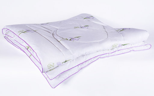 Одеяло  Natures  Радужный ирис с шелковым волокном всесезонное