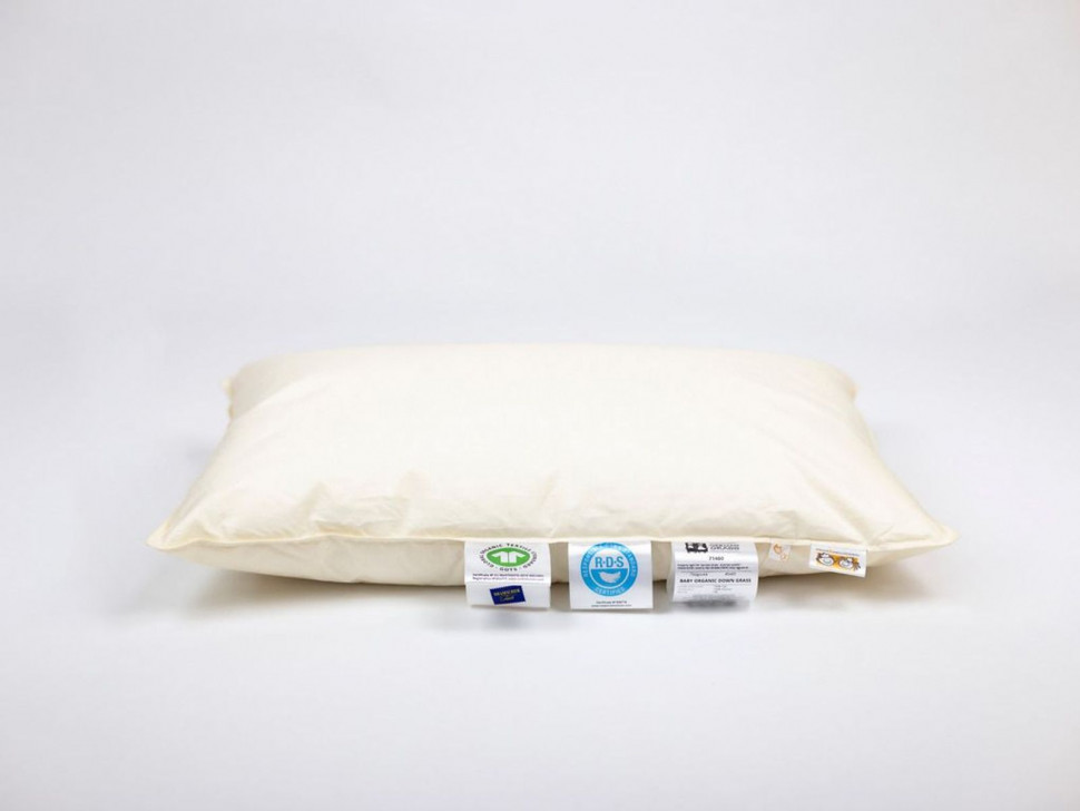 Подушка BABY ORGANIC DOWN GRASS мягкая 40х60